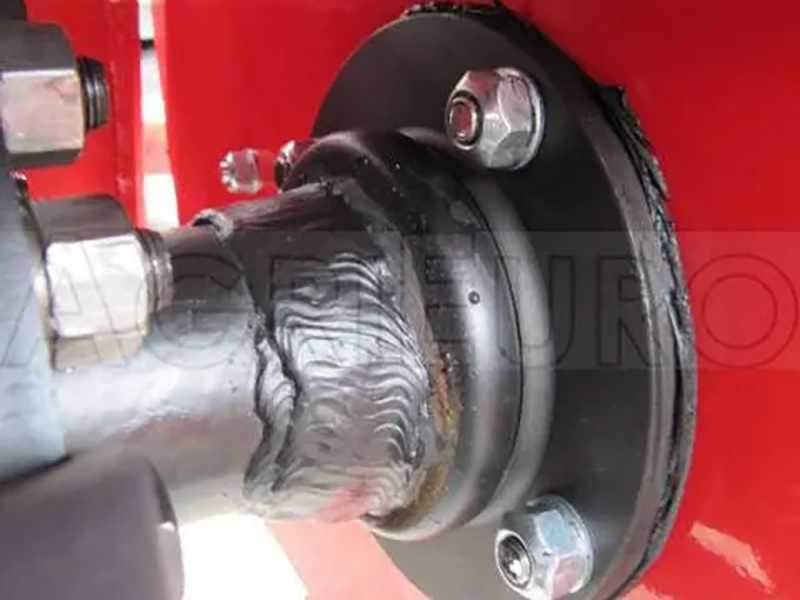 Agrieuro UR 150 Tractor-mounted Rotary Tiller Medium Series with Mechanical Shifting - Counterclockwise PTO (left-hand rotation)