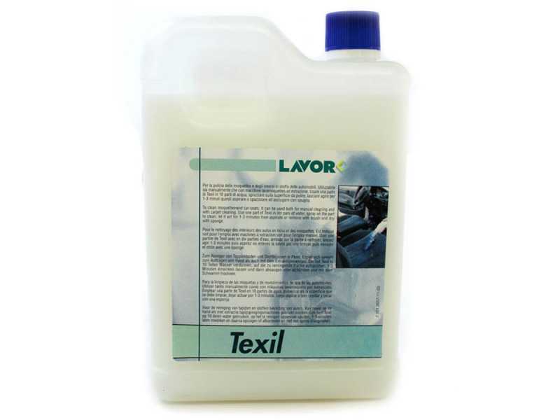 Lavor Texil 2 L Cleaner for Carpets, Couches, Armchairs, Seats and Upholstery