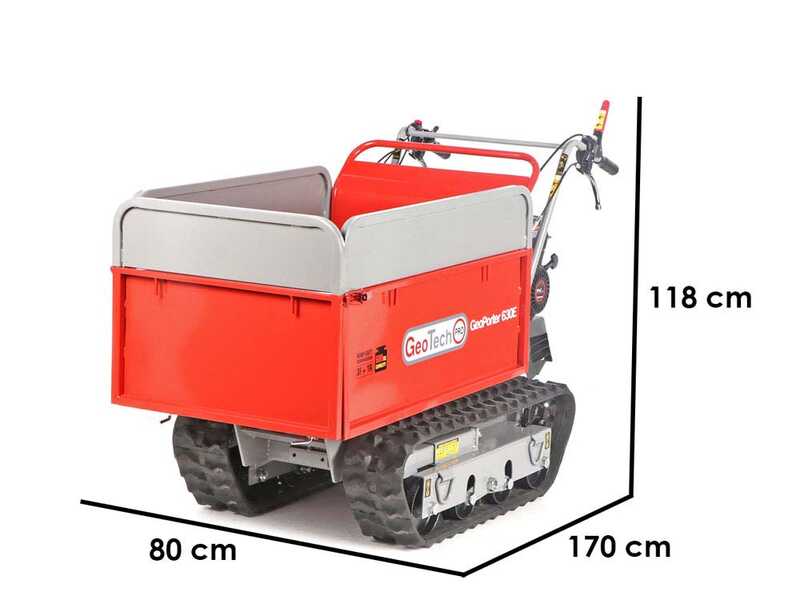 GeoTech Pro GeoPorter 630E - Crawler Loader - Extending Body 600Kg