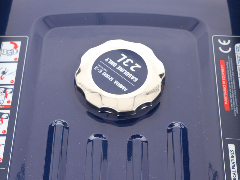 BullMach - AMBRA13800E-3 - 10 kW Petrol Wheeled Inverter Power Generator with AVR - DC 9 kW Three-phase + ATS