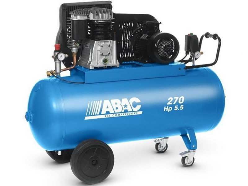 Abac B5900B 270 CT5,5 - Professional Three-phase Belt-driven Air Compressor - 270 L