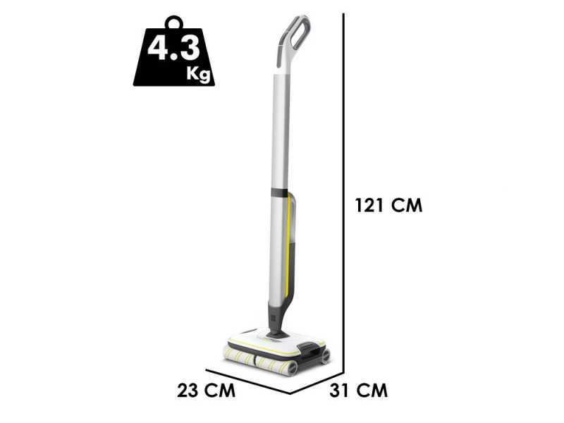 Karcher FC 7 Cordless EU - Cordless 3-in-1 floor washer: wash, dry, vacuum