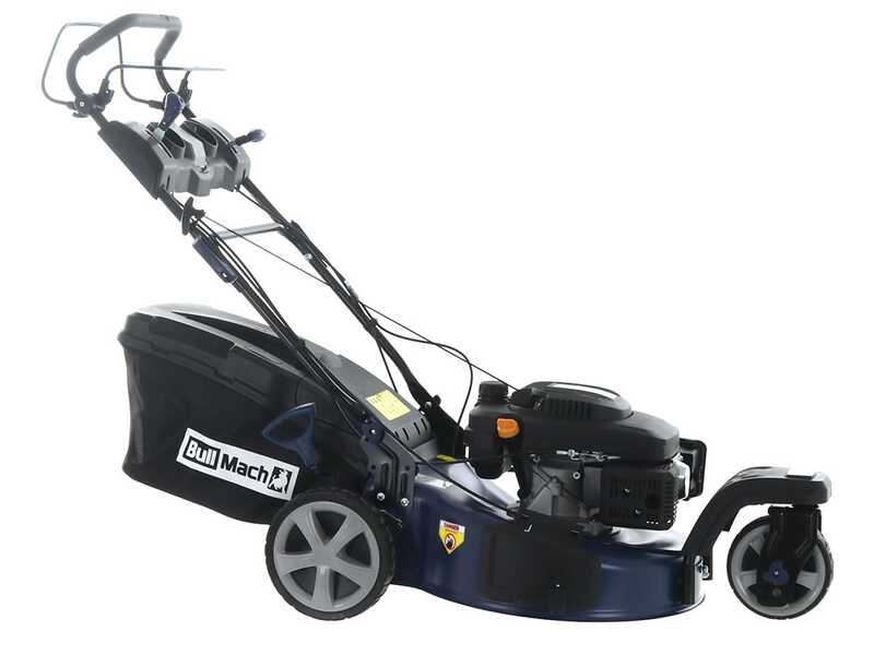 BullMach CERBERO 53 Petrol Trailed Lawn Mower - 53 cm cutting deck - 4in1