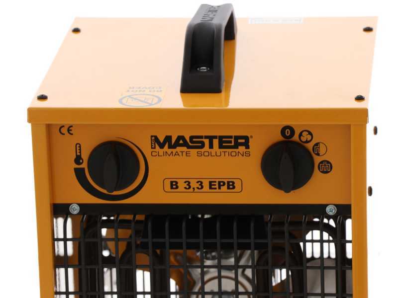 Master B 3.3 EPB - Electric Hot Air Generator with Fan - Heater