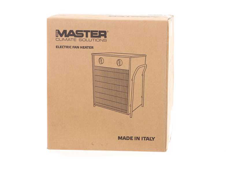 Master B 9EPB - Electric Heater - Hot Air Generator with Fan