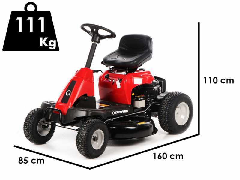 Troy Bilt TB 60T S SELECT Lawn tractor with side discharge 196cc engine Electric start