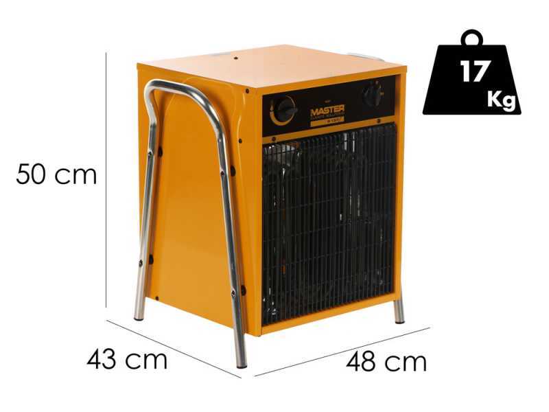 Master B 15 EPB - Three-phase Heat Generator - Electric Heater with Fan