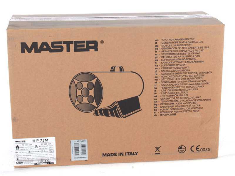 Master B 15 EPB - Three-phase Heat Generator - Electric Heater with Fan