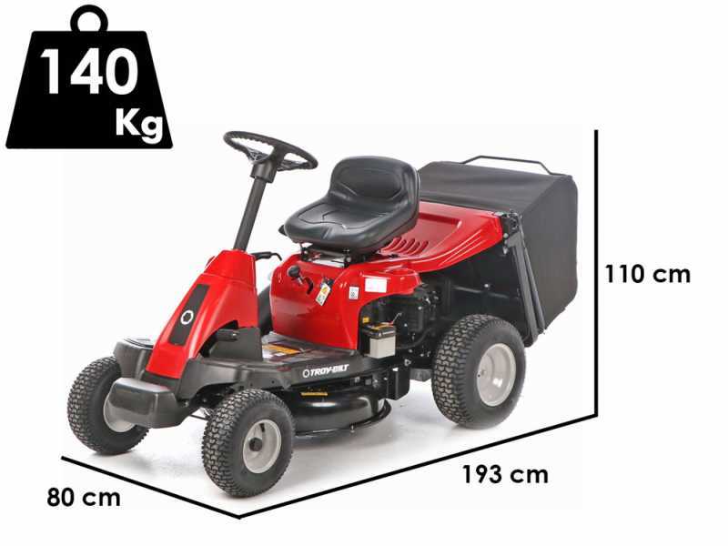 Troy Bilt TB 60T R SELECT Lawn tractor with collection box 196cc engine Electric start