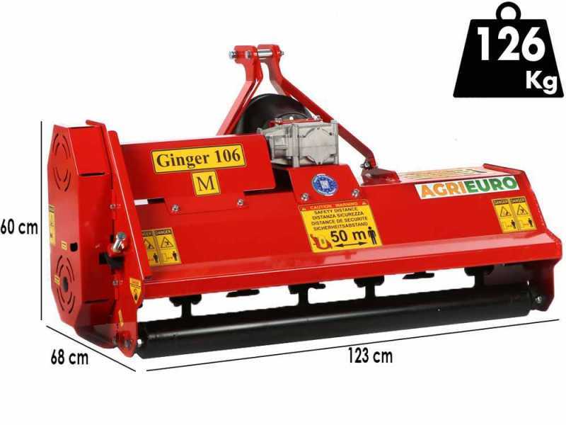 Premium Line GINGER 106 M - Tractor-mounted Flail mower - Light series