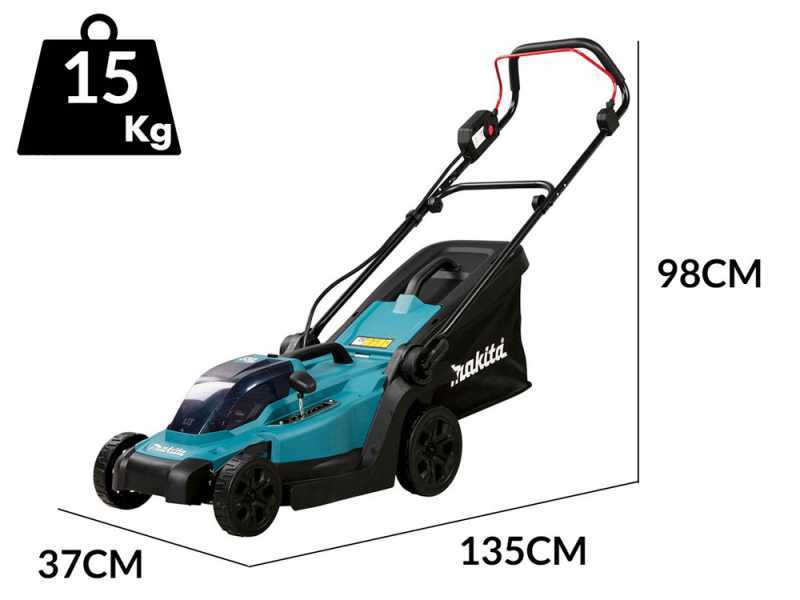 Makita DLM330RM LXT Battery powered Lawn Mower 18V 4Ah 33 cm cut