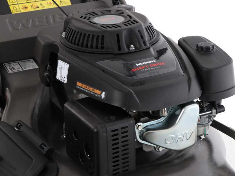 Weibang WBMWB507SCV3 - Petrol Trailed Lawn Mower - 4in1 - 196cc Engine