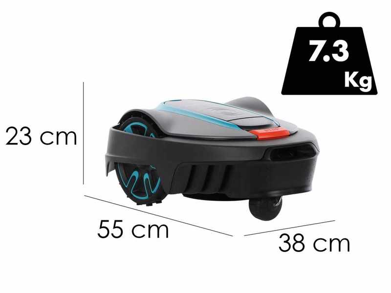 Gardena Smart SILENO City 250 - Lawnmower robot - Management with Gardena Smart App - Cutting width 16 cm