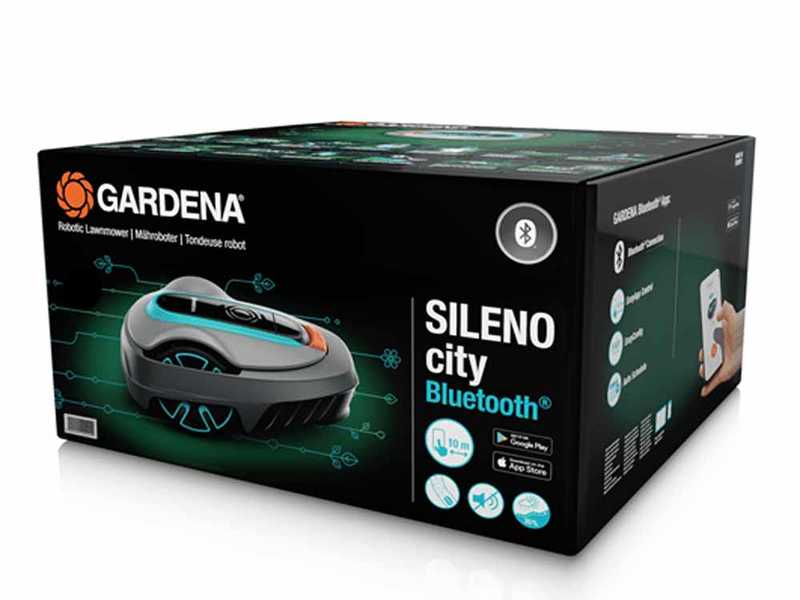 Gardena Smart SILENO City 250 - Lawnmower robot - Management with Gardena Smart App - Cutting width 16 cm