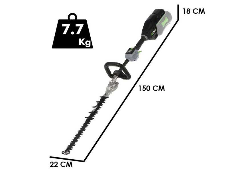 PROMO EGO HTX 5300 P - Battery brushless hedge trimmer - 56V - 53 cm - WITHOUT BATTERIES AND CHARGERS