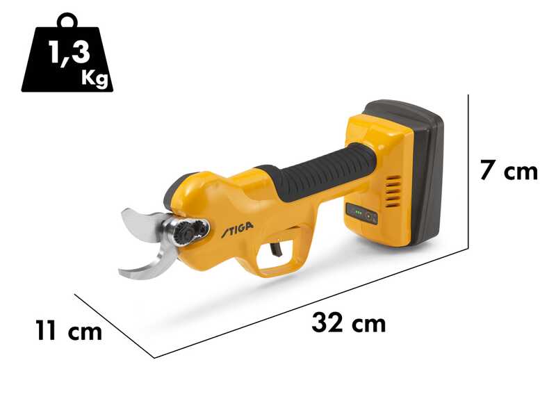 Stiga SC 100e Kit - Electric pruning shear - 20V/2Ah