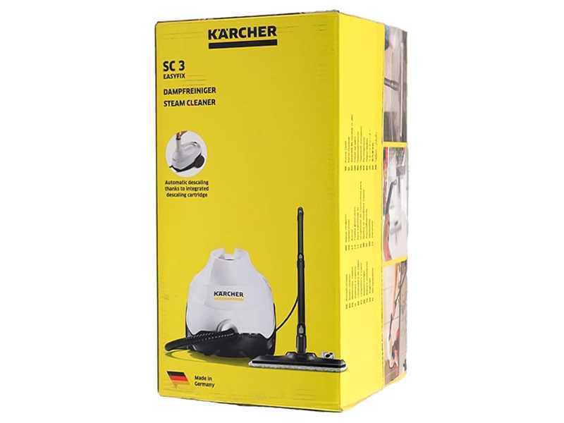 Karcher SC 3 EasyFix - Steam Cleaner - Non stop steam, rechargeable water tank - 1900 W