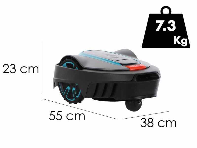 Gardena Smart SILENO City 250 Lawnmower robot Management with Gardena Smart App Cutting width 16 cm