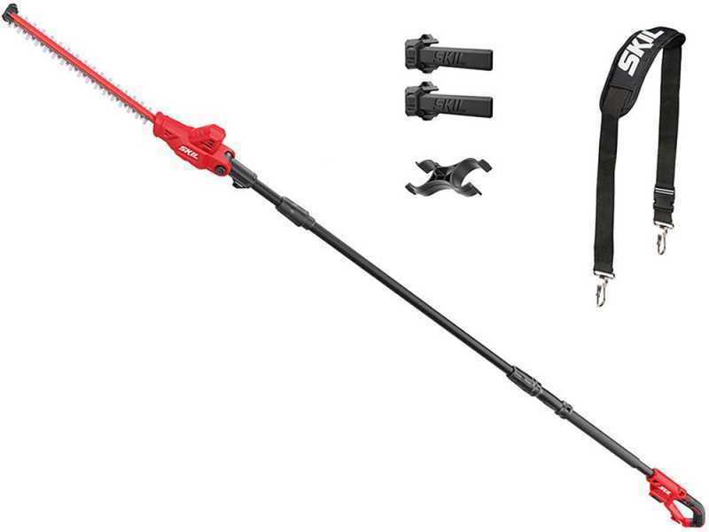 Skil 0640 CA - Battery-powered hedge trimmer on extension pole - BATTERY AND BATTERY CHARGER NOT INCLUDED