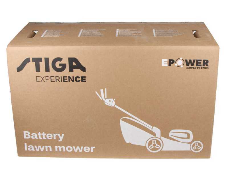 Stiga Collector 543 AE Kit - Battery-powered lawnmower - 48V/4Ah - Cutting 41 cm