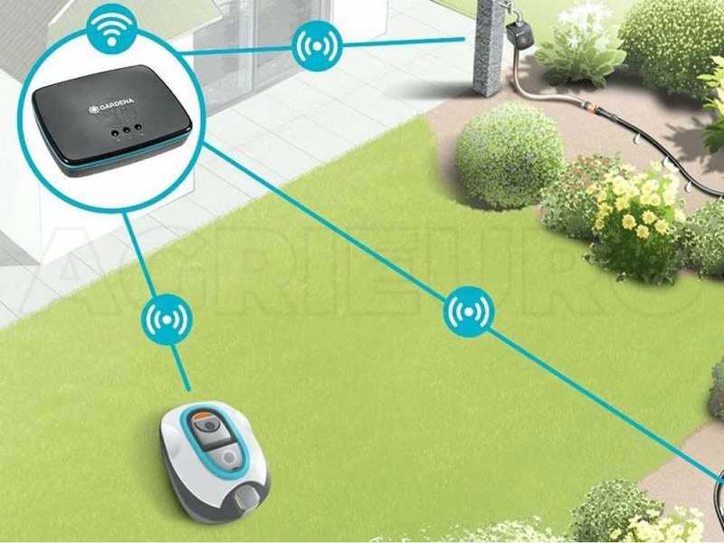 Gardena Smart SILENO Life 750 - Management with Gardena Smart App - Cutting width 22 cm