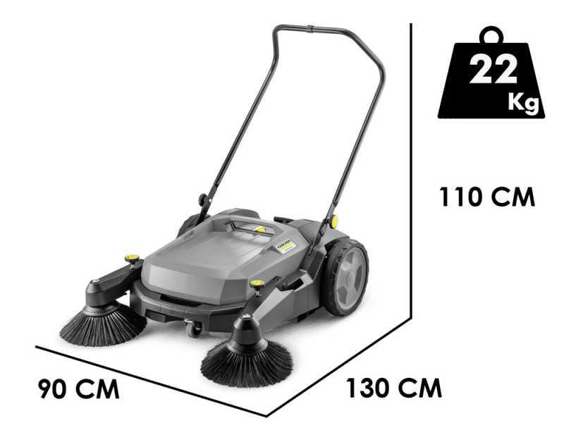 Karcher Pro KM 70/20 C 2SB - Manual Push Sweeper with collection basket