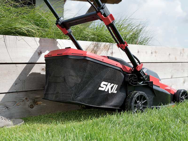 SKIL 0140BA Battery powered Lawn Mower 2x20V 4ah best deal on AgriEuro