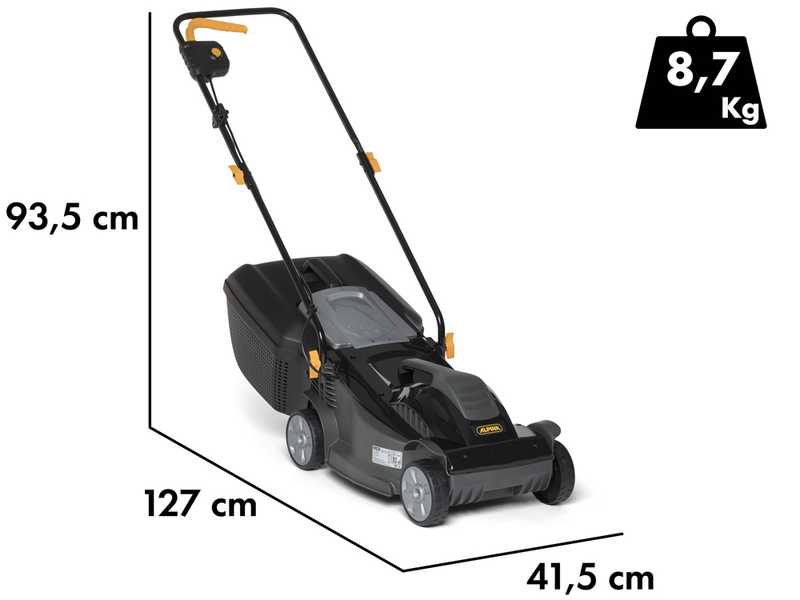 Alpina BL 380 E - Electric Lawn Mower &ndash; 1400W - 38 cm cut