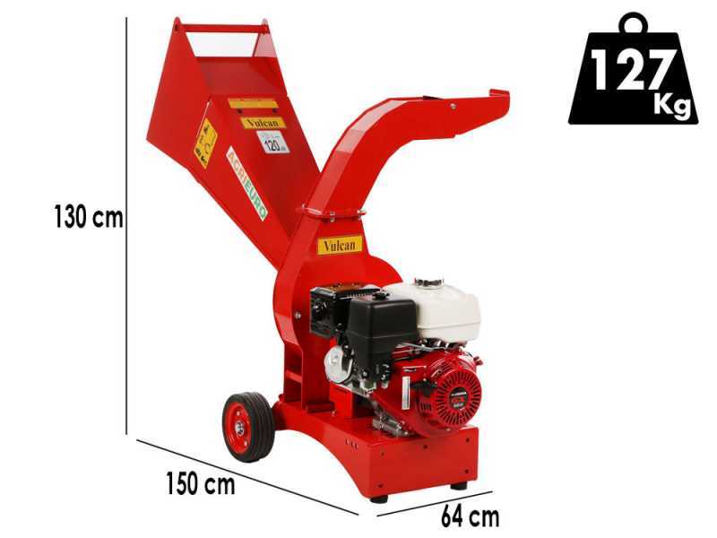 Top Line Vulcan - Petrol shredder - Honda GX 390 engine