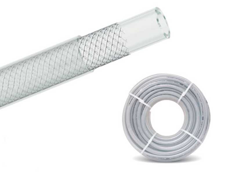 Cristallo Reinforced Delivery Hose Transparent &Oslash; 19 mm - 5 meters
