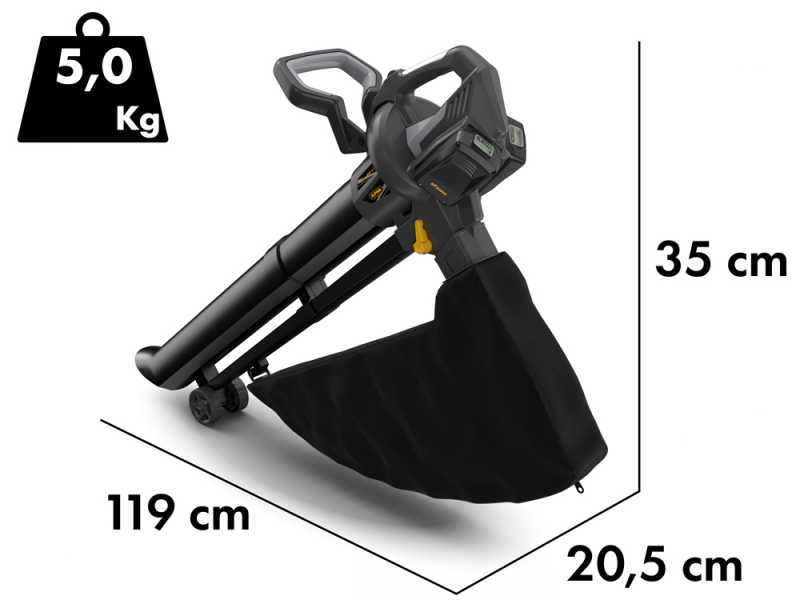 Alpina AV 20 Li Kit - Leaf Blower - Battery-powered Vacuum - 2x 20V/4Ah
