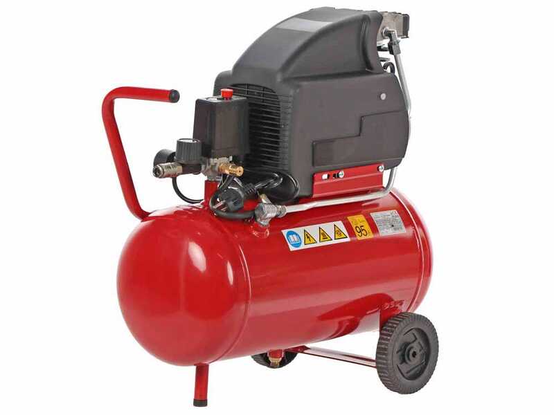 Fiac Stratos 24 - Electric Air Compressor - Motor 2 HP - 24 lt