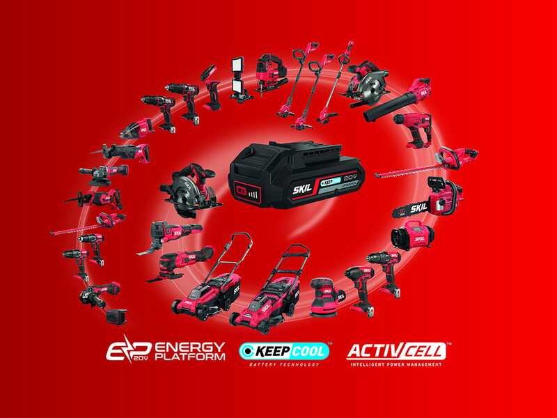 Skil 0380 CA - Battery Leaf Blower - 20V/2.5ah