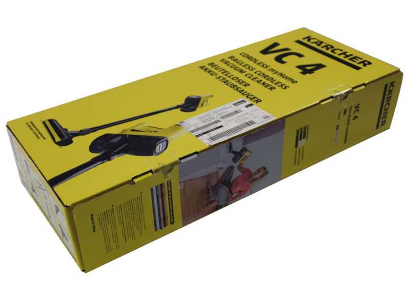 Karcher VC 4 Cordless - Power Broom - 21.6 V - 2.5 Ah