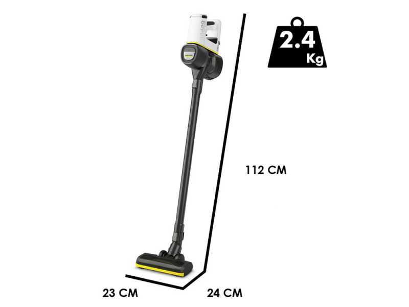 Karcher VC 4 Cordless - Power Broom - 21.6 V - 2.5 Ah
