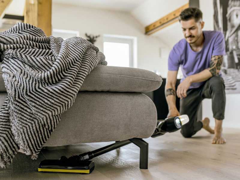 Karcher VC 4 Cordless - Power Broom - 21.6 V - 2.5 Ah