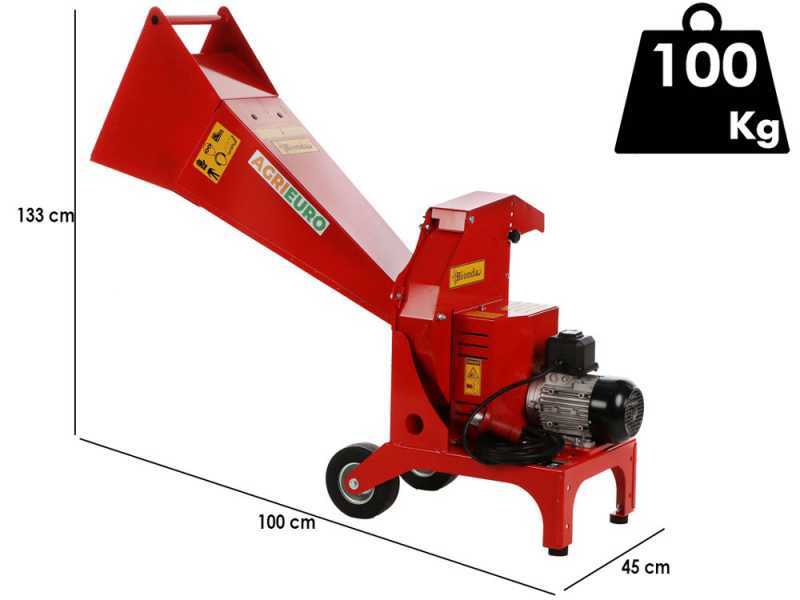 Top Line BIONDA - Electric Garden Shredder - Three-phase Motor