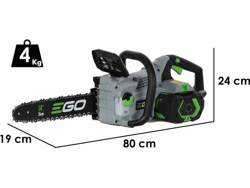 EGO CS1410E - 56V Battery-powered Chainsaw- 35 cm Blade - WITHOUT BATTERY AND CHARGER