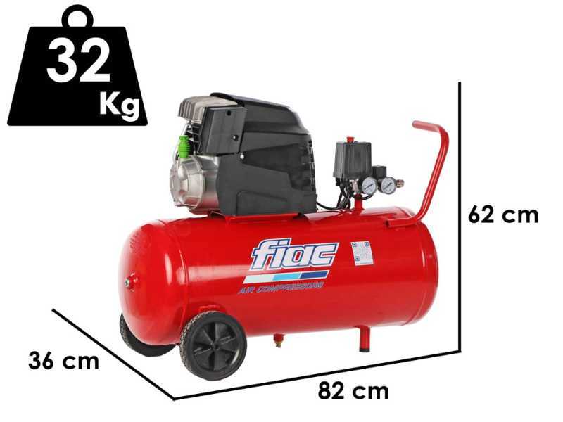 Fiac Cosmos 255 - Electric air compressor - 2 HP motor - 50 litres