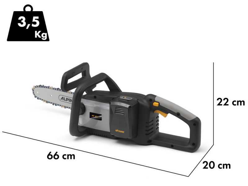 Alpina AC 20 Li Kit - Electric Battery-powered Chainsaw - 25 cm bar - 20V/4Ah