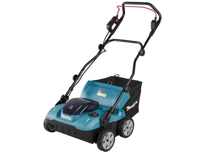 Makita UV001GM201 - Battery-powered Lawn Scarifier - 40V - 4Ah