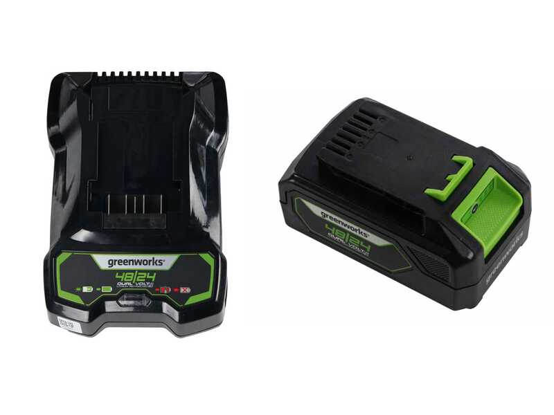 Greenworks G48LM36K2 - Battery-powered Lawn Mower - 48V/2Ah - 36 cm cut