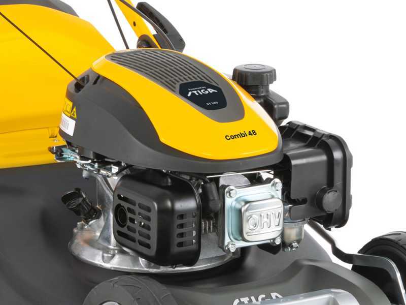 Stiga Combi 48 - Combustion Lawn Mower  - 3 in 1 -  ST 140 Engine