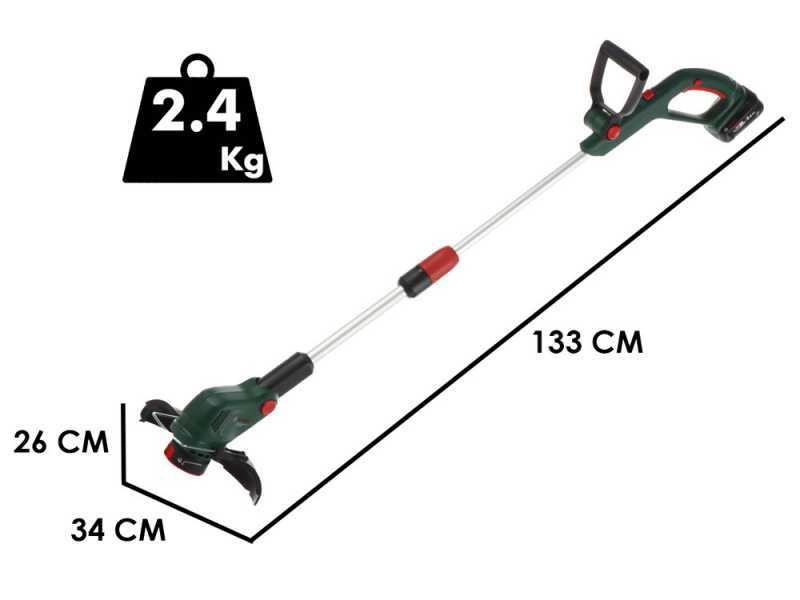 Bosch UniversalGrassCut 18V-26-500 -  Battery-powered Edge Trimmer - 18V 2 Ah
