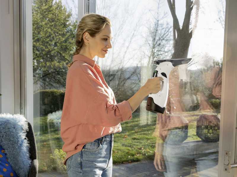 Karcher WV 5 Plus N - Battery-operated Window Washer - Portable Window Vacuum - 3.7V 2Ah