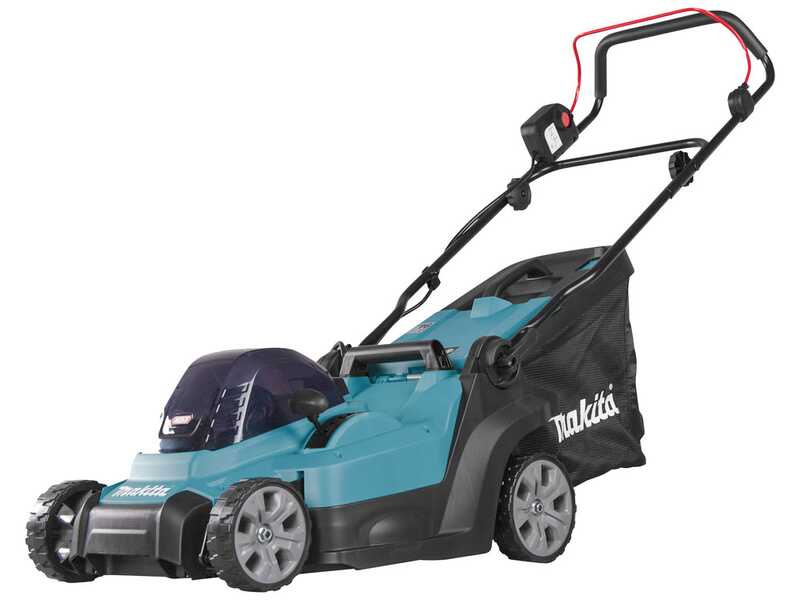 Makita LM003GM103 XGT Battery powered Lawn Mower 40V 4Ah 38 cm cut