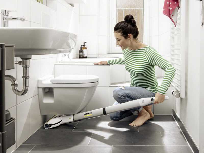 Karcher EWM 2 - Cordless 3-in-1 floor washer: wash, dry and vacuum