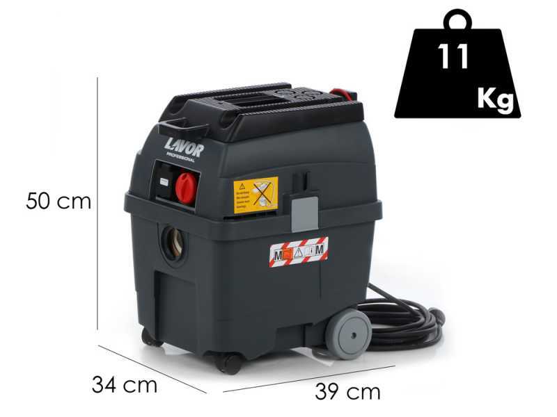 Lavor PRO WORKER - Vacuum Cleaner - 30 lt - Professional Series