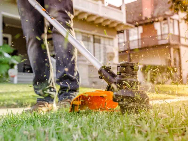 Worx WG183E - Battery-powered Brush Cutter - 40V - 2x 2Ah