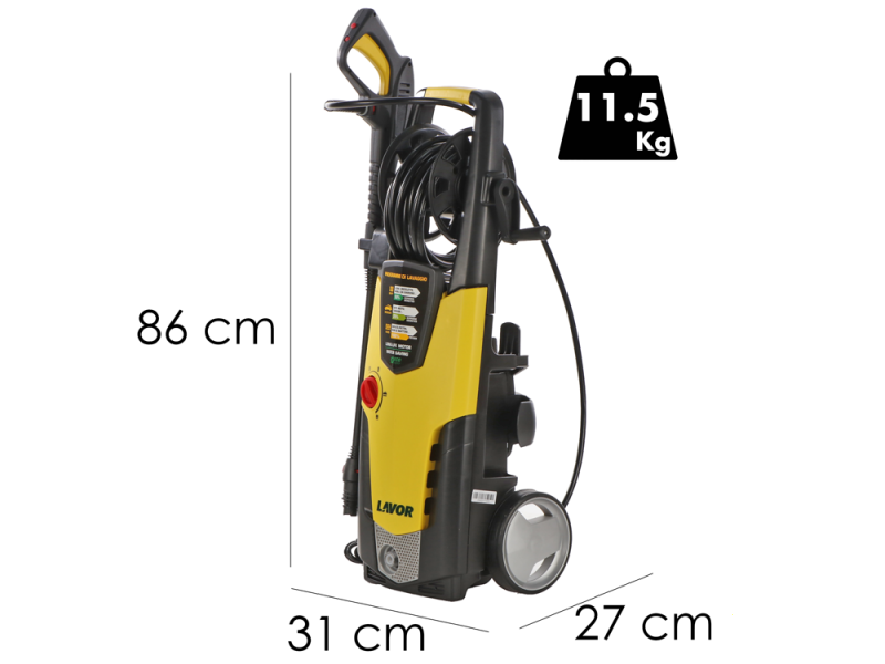 Lavor STM 160 WPS PLUS - Cold water high pressure washer - 160 bar - 510 l/h